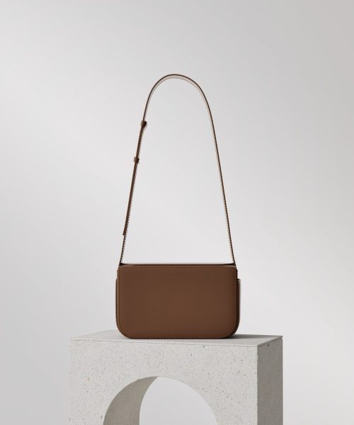 The Solenne Pecan Crossbody