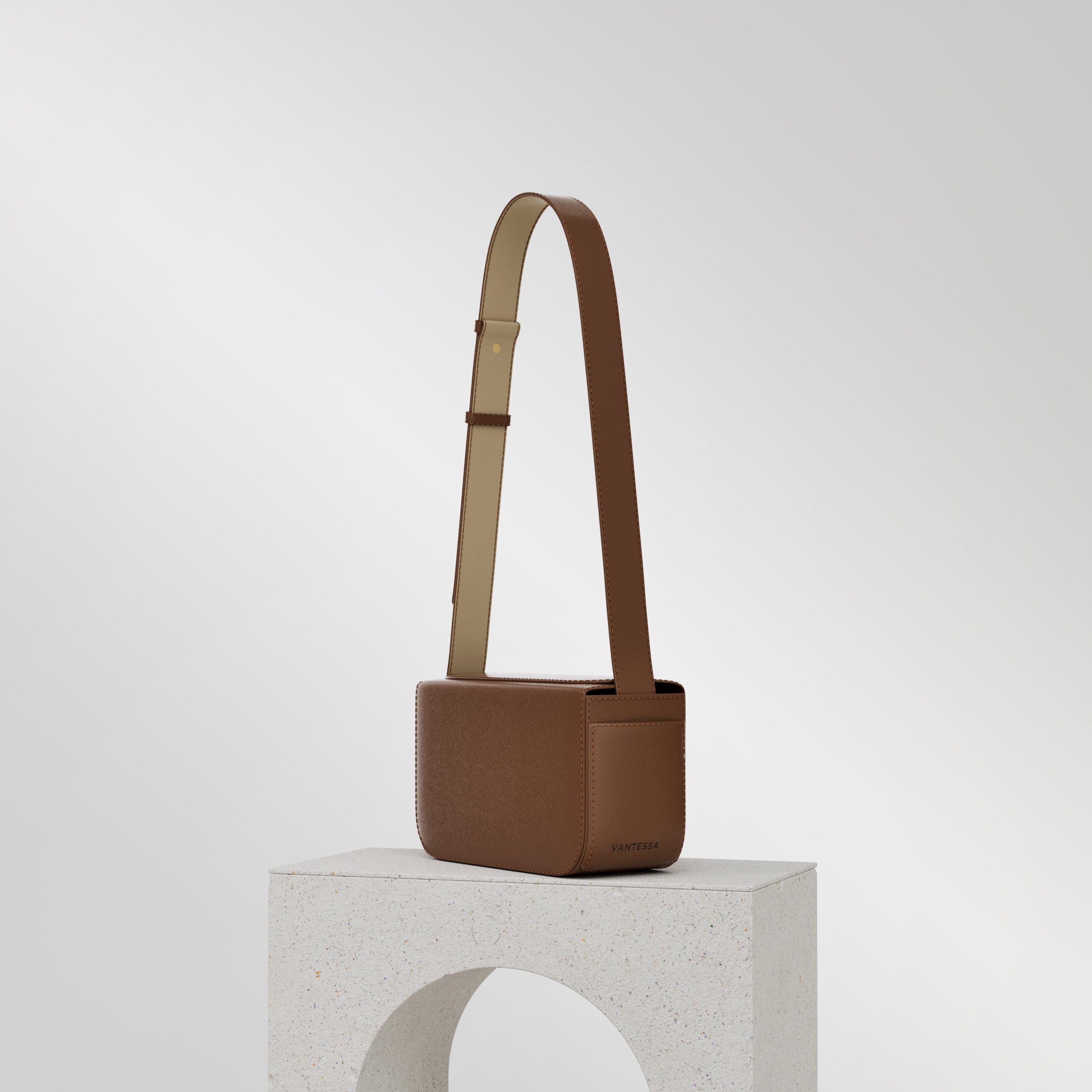 VANTESSA - The Solenne Pecan Crossbody